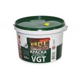 Краска ВД-АК-1180 для нар./внутр. работ моющаяся белоснежная 3,0 кг ВГТ