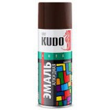 Краска аэрозольная коричневая 520мл "KUDO" KU-1012